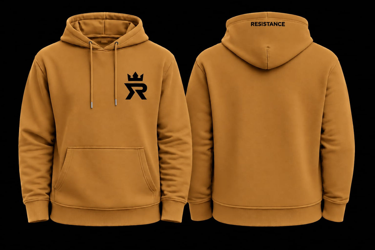 Hoodie Golden Brown