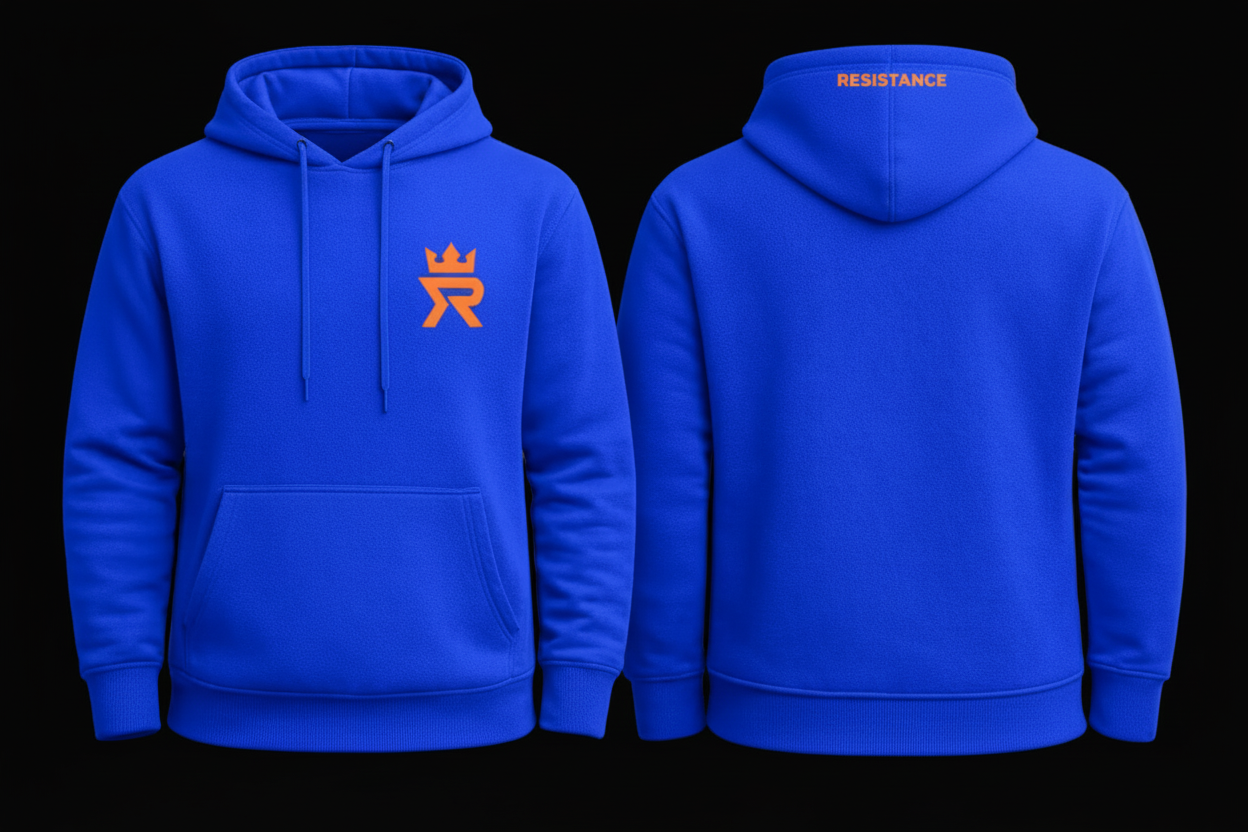Hoodie Azul Rey