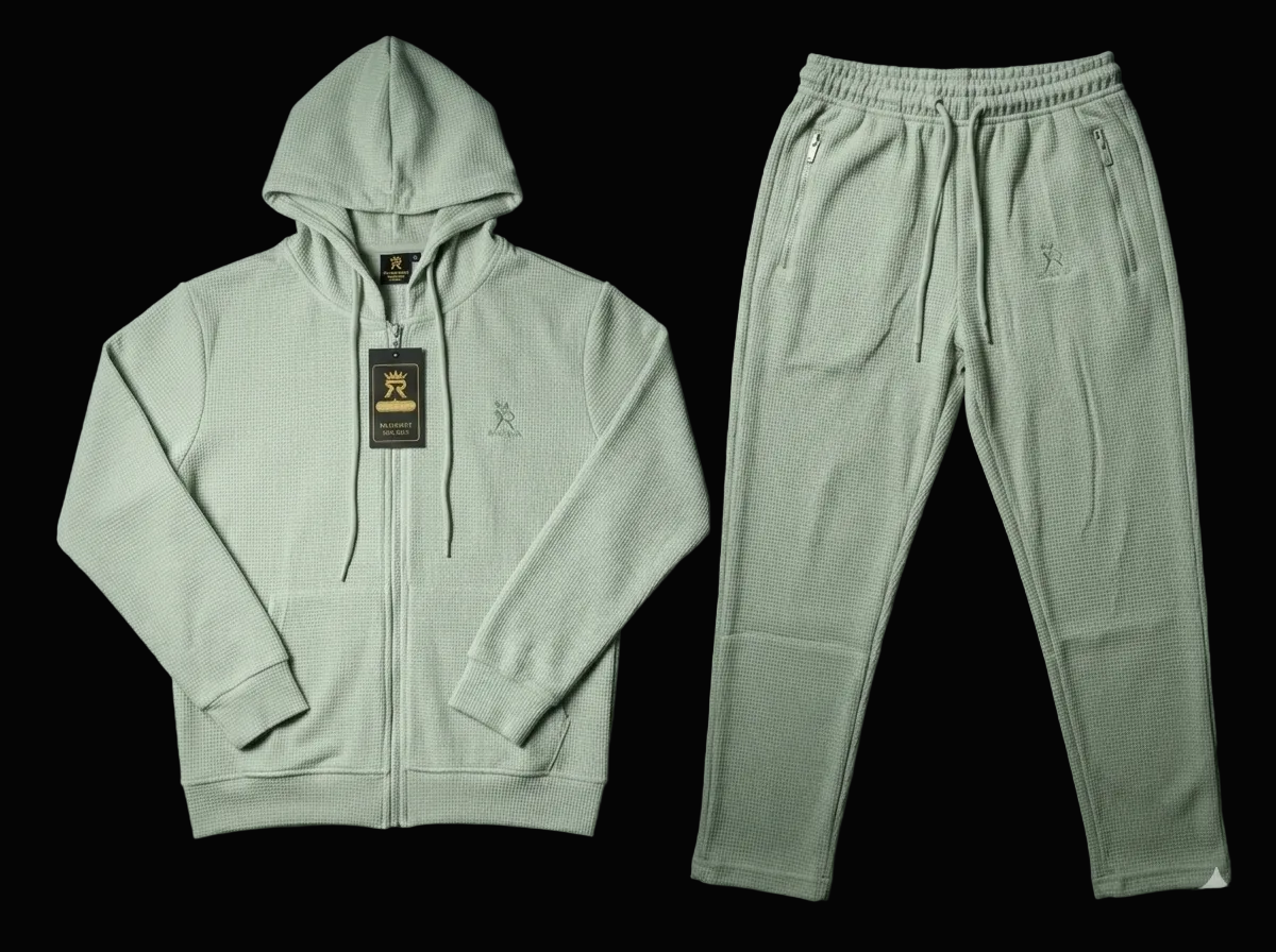 Conjunto Waffle Menta