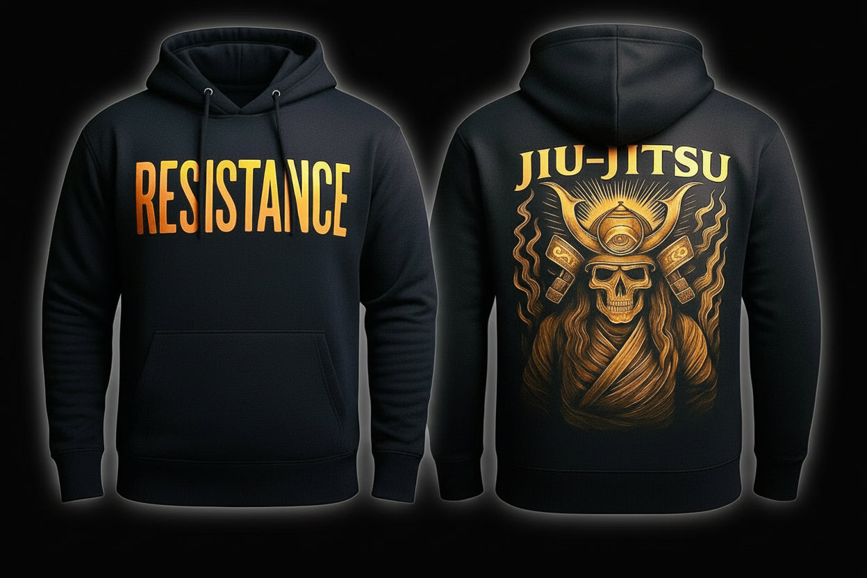 HOODIE NEGRA JIU -JITSU