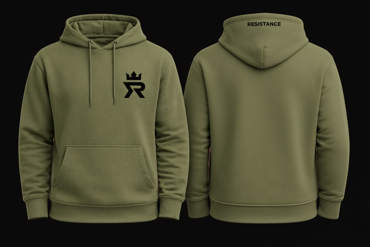 HOODIE VERDE OLIVO