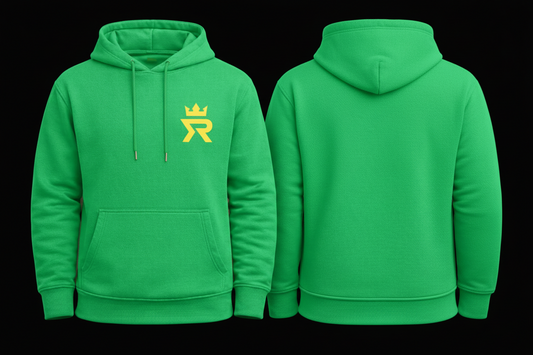 Hoodie Verde manzana - Amarillo