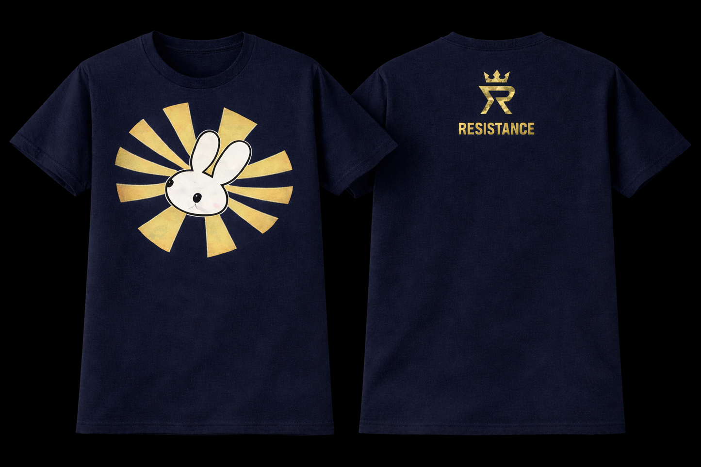 T shirt conejo vibrante