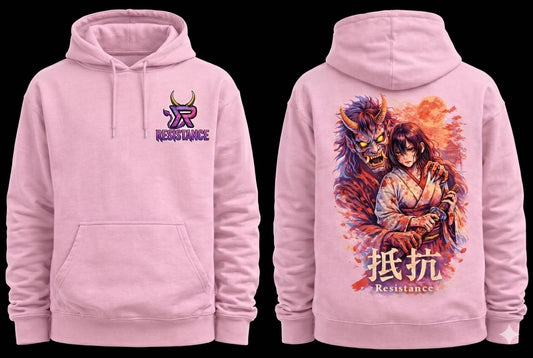 Hoodie Rosa Yukata