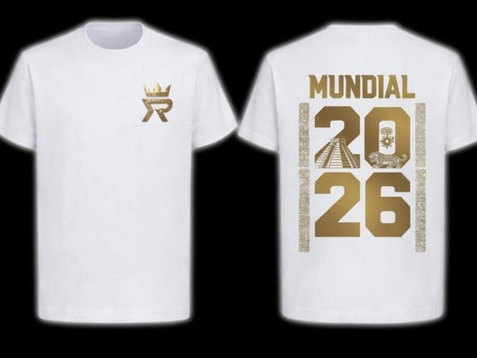 Playera Blanca Mundial Maya