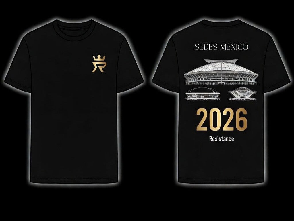 Playera Negra Estadio de los Dioses