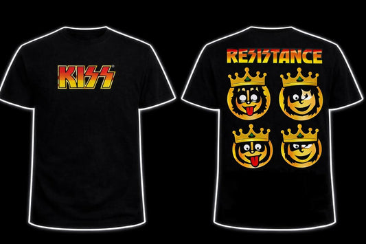 T SHIRT EMOJI KISS