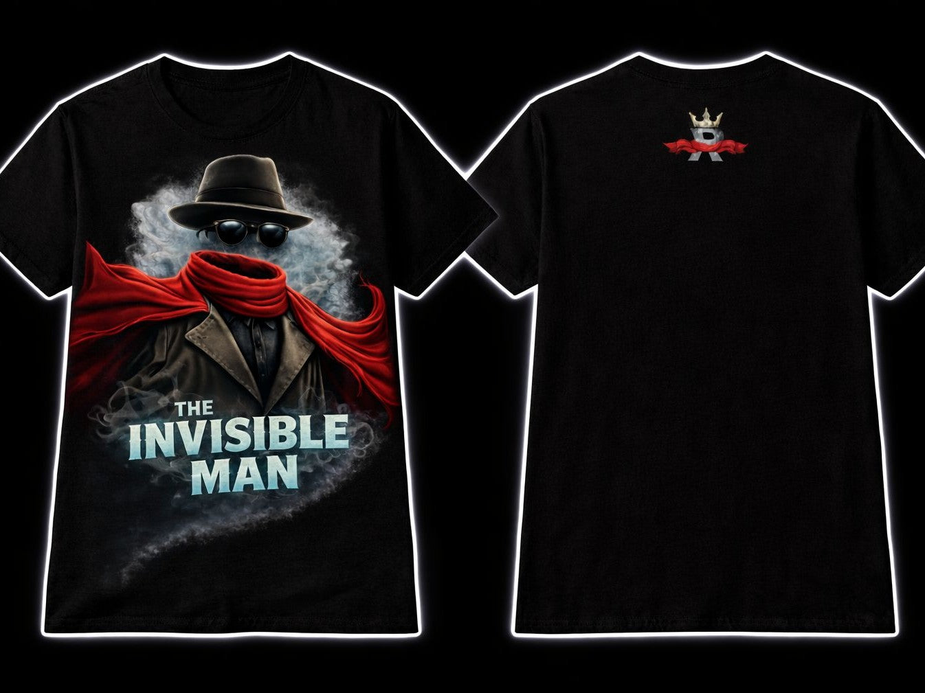 T SHIRT INVISIBLE MAN