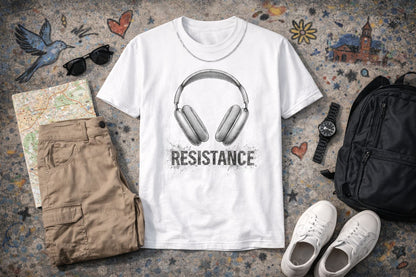 T SHIRT THE MUSIC IS MY BEST FRIEND