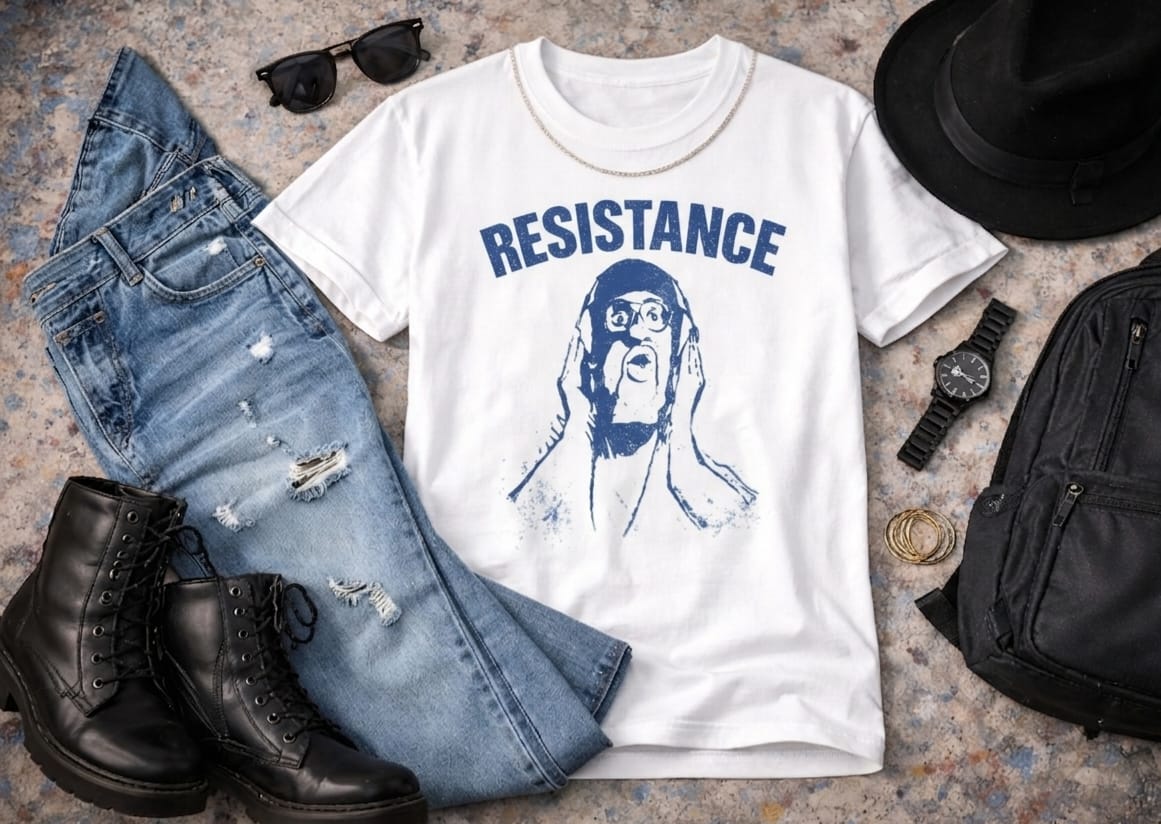 T SHIRT RESISTE AL RUIDO