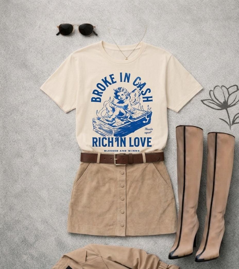 T SHIRT RICH IN LOVE