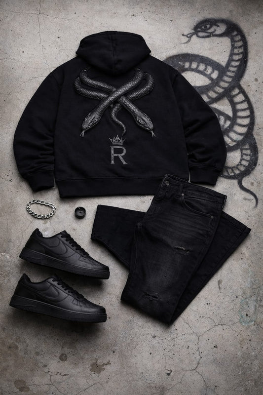 HOODIE BLACK MAMBA
