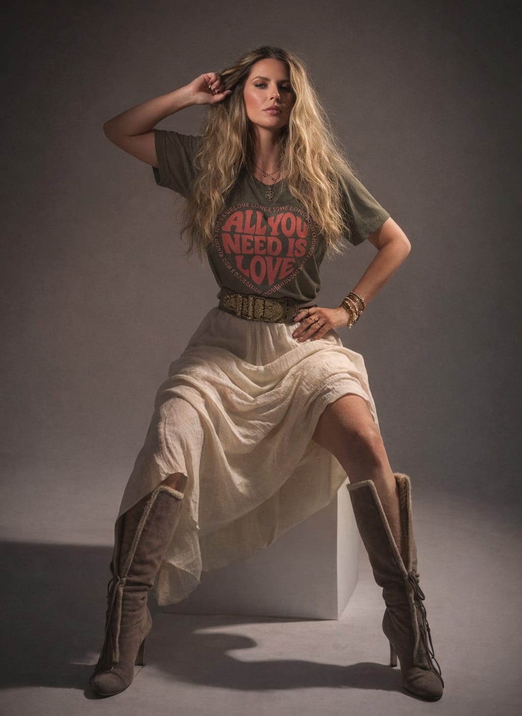 T SHIRT AMOR EN CADA LETRA